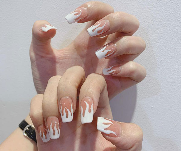 nail đầu móng trắng 