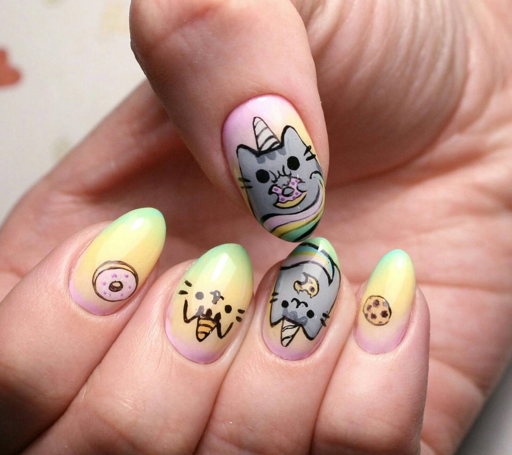 nail hình thú cực lạ