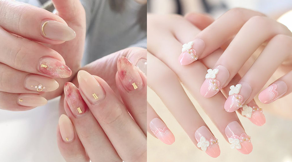 Mẫu nail đính đá Tết 2019 cực kì lung linh “đốm tim” mọi ánh nhìn