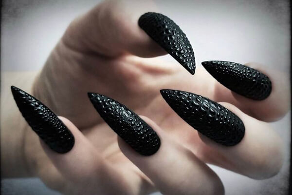 nail nhọn họa tiết