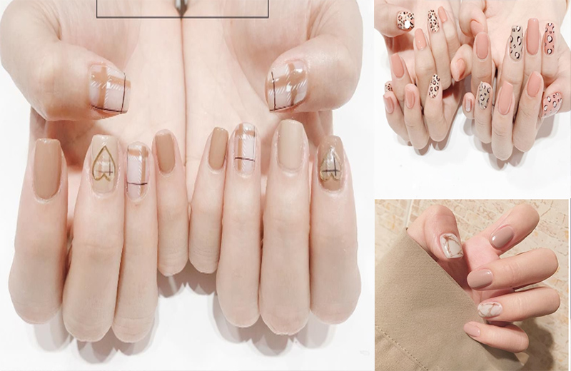 Nâu pastel tô da đẹp xuất sắc