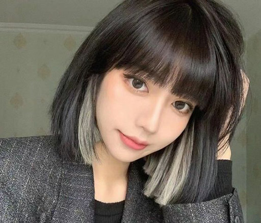 6 Kiểu tóc nhuộm highlight ẩn sau tai HOT nhất 2022