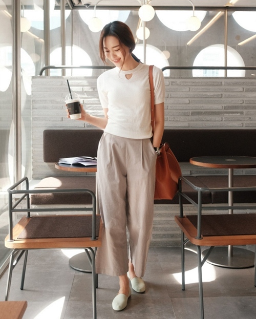 Phong cách quần ống rộng cho phái nữ - Thời trang - Việt Giải Trí