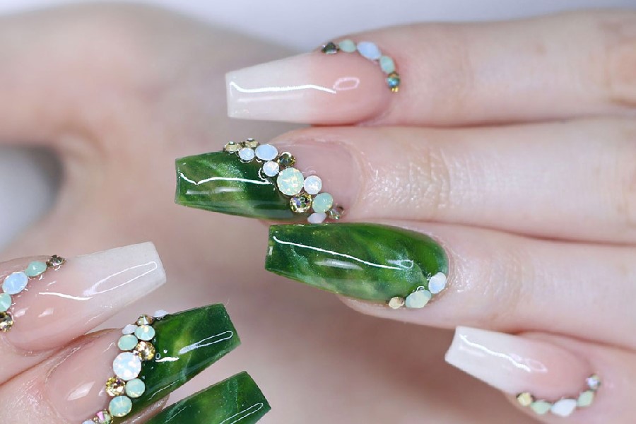 Màu sơn xanh ngọc bích nguyên thủy
