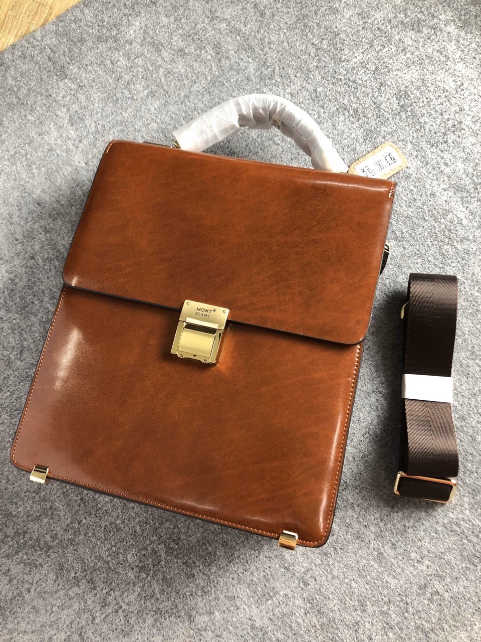 Túi xách nam KHÓA SỐ - MONT BLANC VIP22 - LOUIS KIMMI STORE