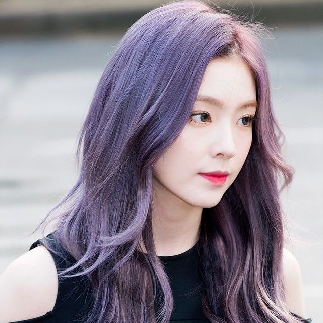 Tóc màu tím xám khói | Ombre hair color, Tóc nhuộm, Màu tóc
