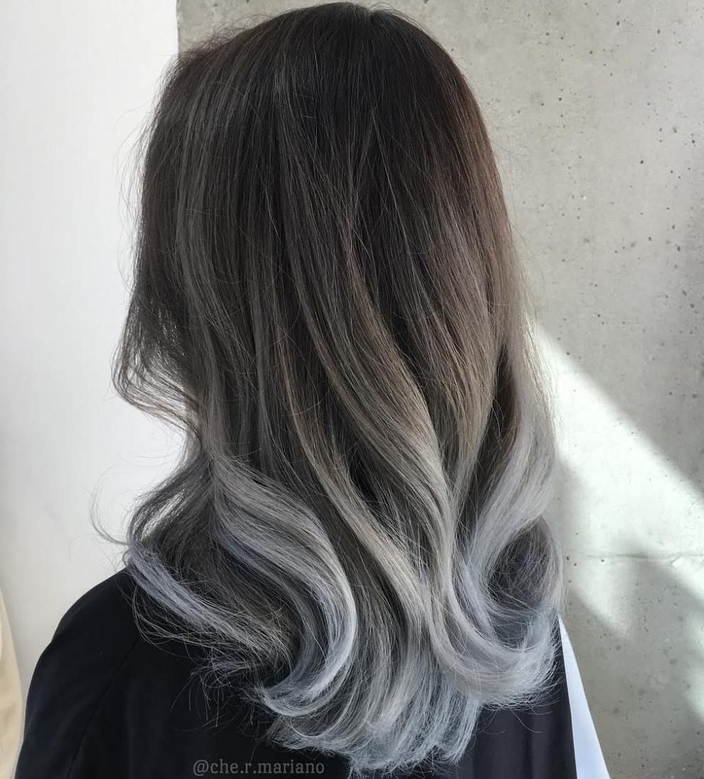 Nhuộm tóc ombre màu khói: 4 kiểu táo bạo và quyến rũ