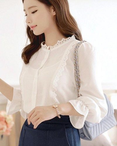 Các kiểu áo sơ mi nữ dễ thương được yêu thích nhất 2020 -Top1Fashion - TOP1 - Top1Vietnam.vn - No1Vietnam.vn - Top1List - Top1Index - Top1BrandVietnam.vn - Top1 Phát Triển Thương Hiệu