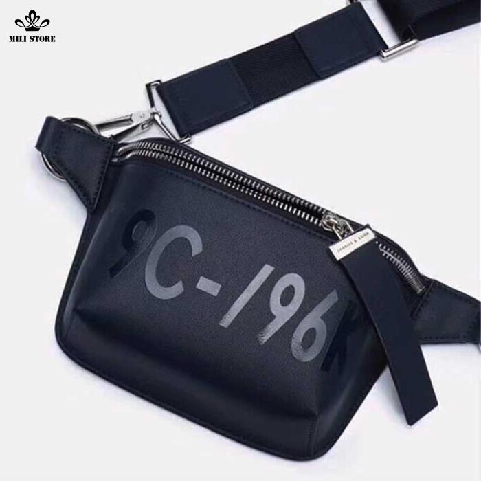 Túi Charles & Keith bao tử đeo chéo mẫu hot năm 2018, đẹp độc