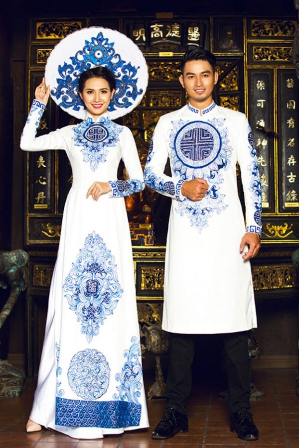 4 mẫu áo dài cưới đẹp và lung linh cho "ngày chung đôi"