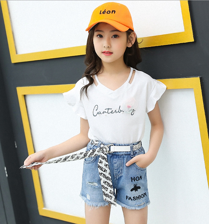 set bộ quần áo bé gái thời trang hè cho bé từ 3 đến 14 tuổi - BB23 | Tiki