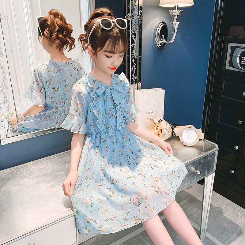 Từ 155,520đ mua ngay [CÓ SẴN] Đầm bé gái 9 tuổi (3 - 12 tuổi)☑️ váy bé gái 8 tuổi☑️ thoi trang 10 tuoi ☑️ váy mùa hè cho bé gái lớn 25-30-35 | Giá sỉ lẻ