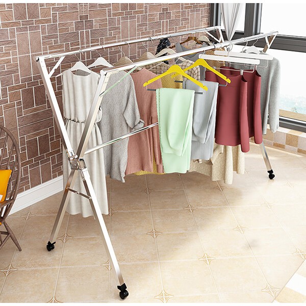 Giàn phơi quần áo inox chữ X thông minh KGTN 011GP002 | Shopee Việt Nam