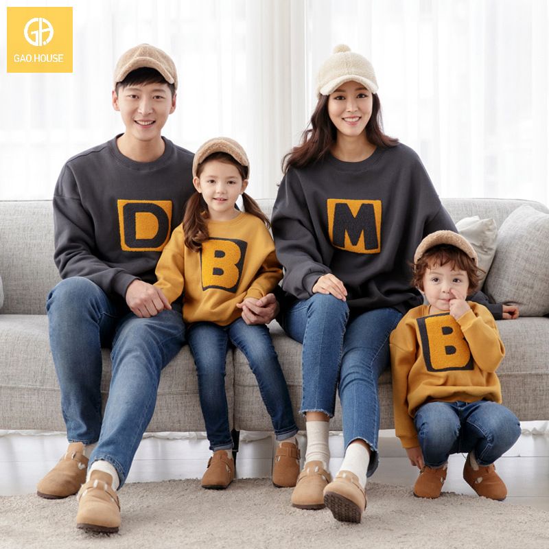 Áo gia dình mùa đông Gạo House DMD049