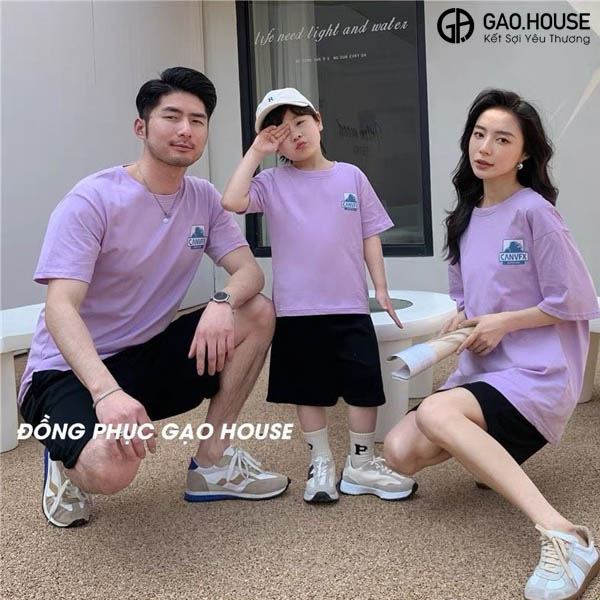 áo đồng phục gia đình