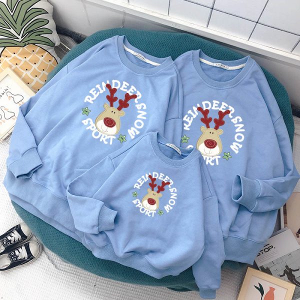 Mẫu đồng phục áo hoodie cho gia đình 3 người