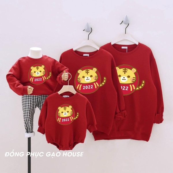 Áo gia đình Tết Gạo House DPG196060