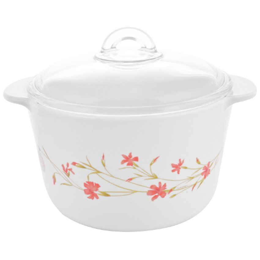 Nồi thủy tinh Luminarc Vitro Romance Pink 3L C6319-RP - Hàng chính hãng