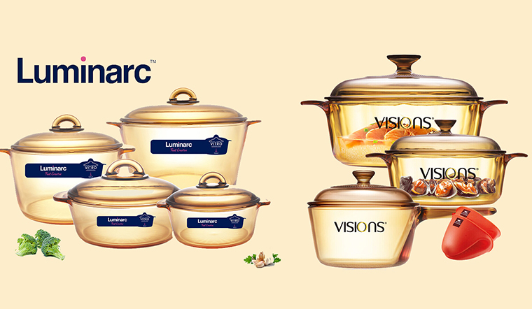 So sánh bộ nồi thủy tinh của Luminarc và Vision, loại nào tốt?