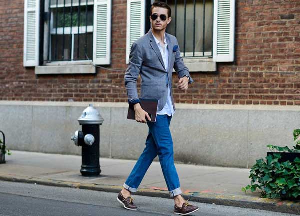 Top 6 cách phối đồ với giày lười nam thời thượng và phong cách 8