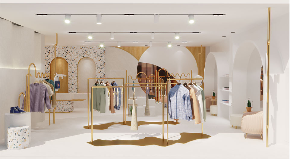 50+ thiết kế nội thất shop thời trang đẹp mắt, hợp xu hướng