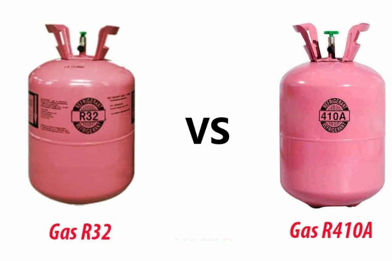 Đánh giá chi tiết về hai loại Gas máy lạnh R32 và R410A