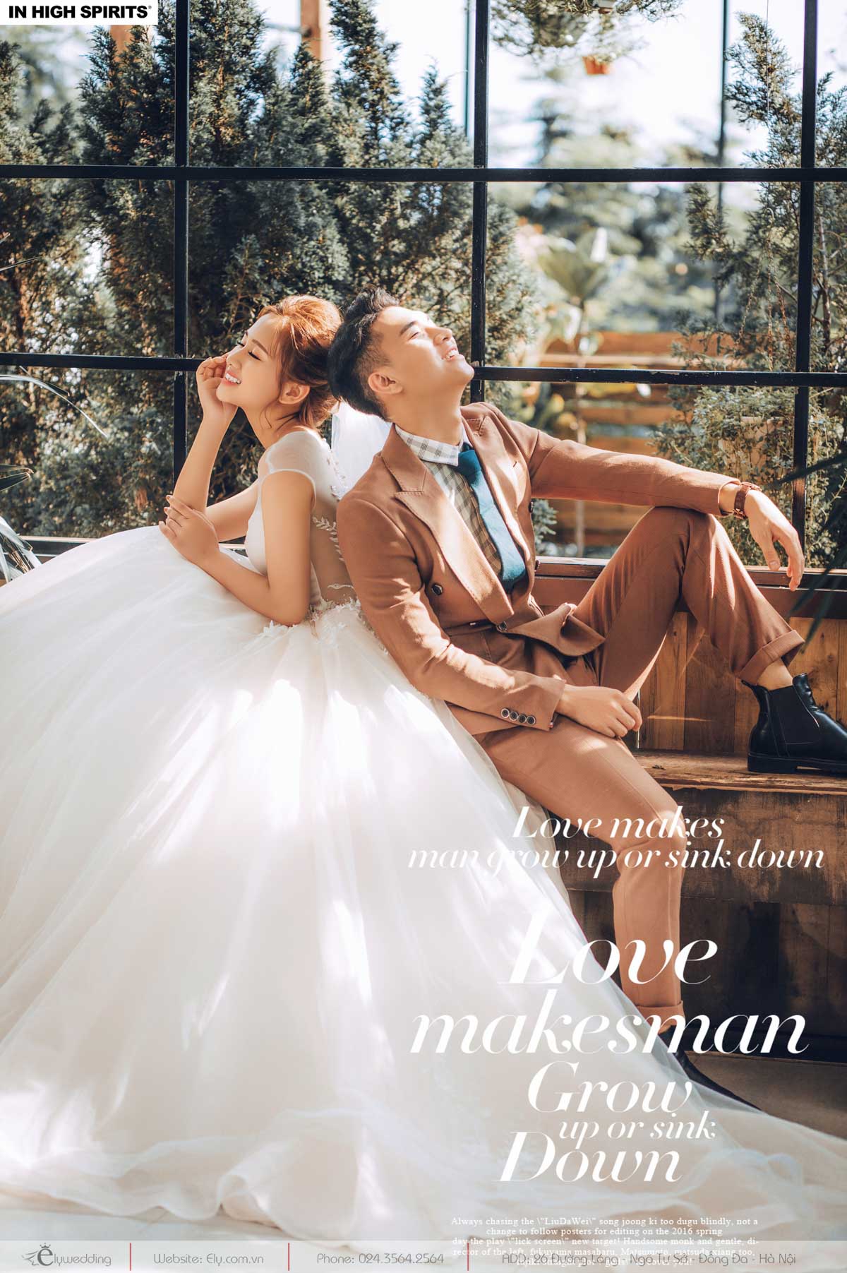 Album chụp ảnh cưới tại Studio - Ely Wedding
