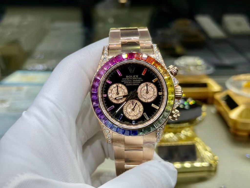 Đồng hồ Rolex bọc vàng thật
