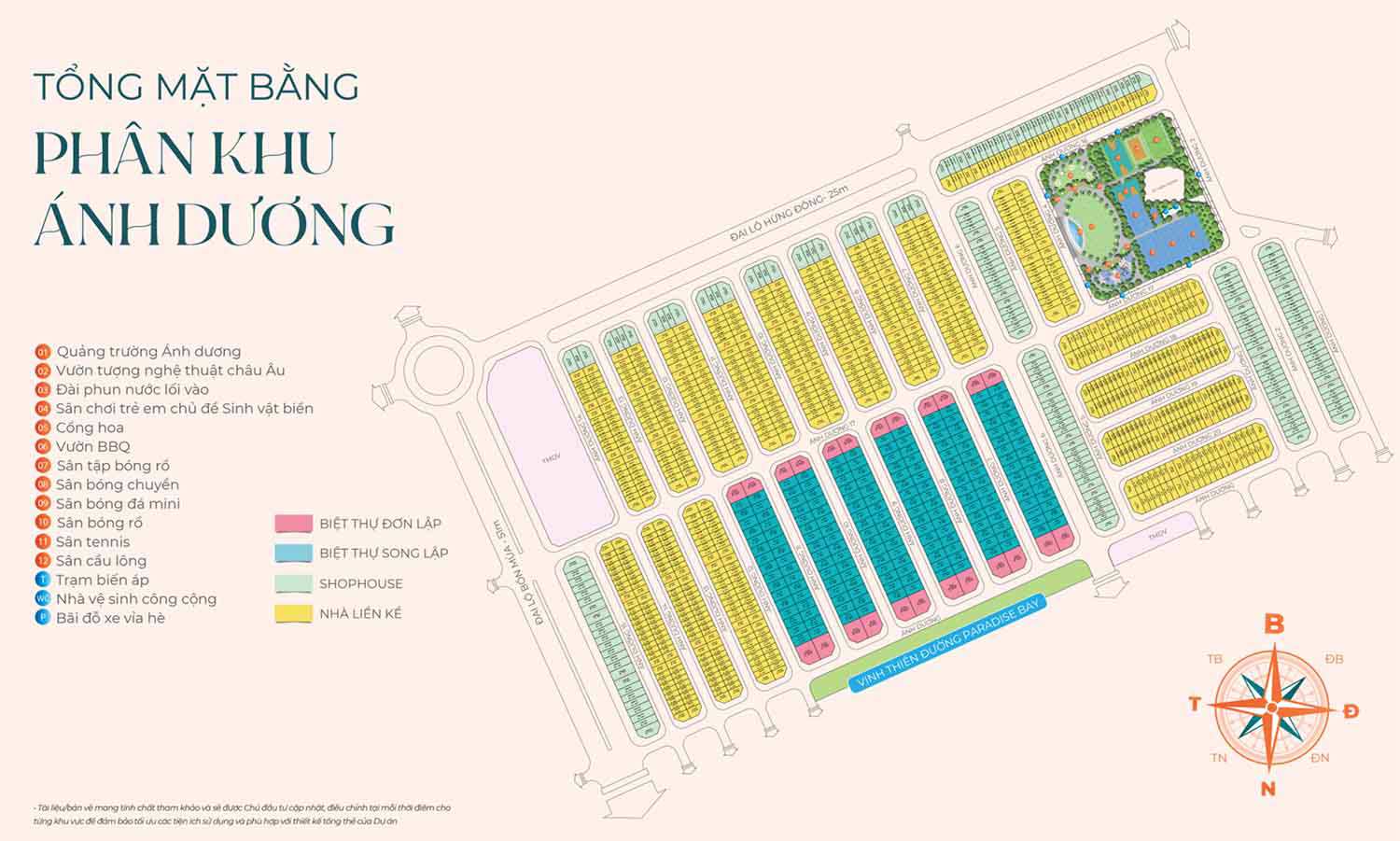 Phân khu Sunshine Vinhomes Ocean Park 3 La Couronne